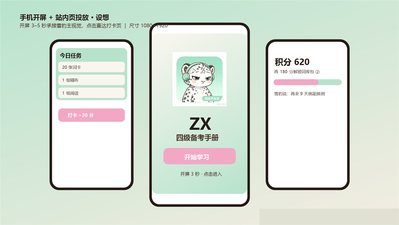 手机开屏投放稿