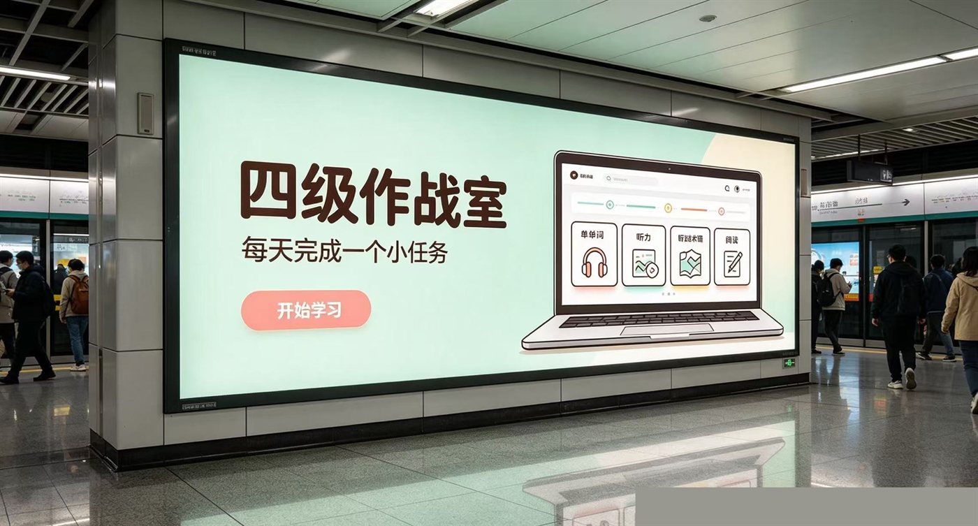 地铁站厅灯箱投放稿
